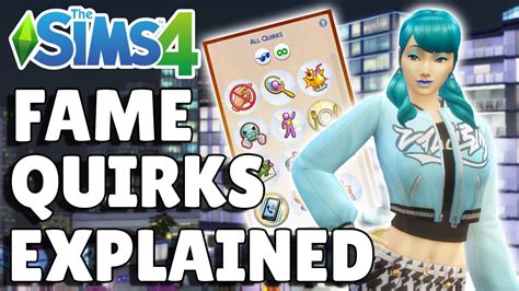 Sims 4 Get Famous: Fame Quirks Guide (Full List) .